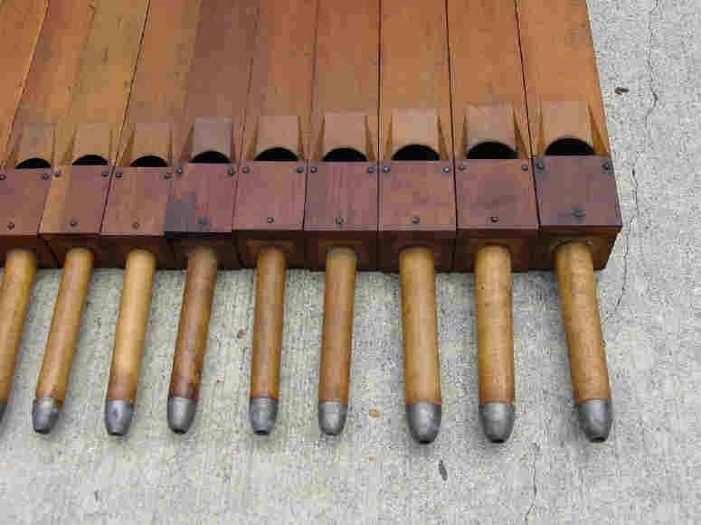 Wooden Organ Pipes